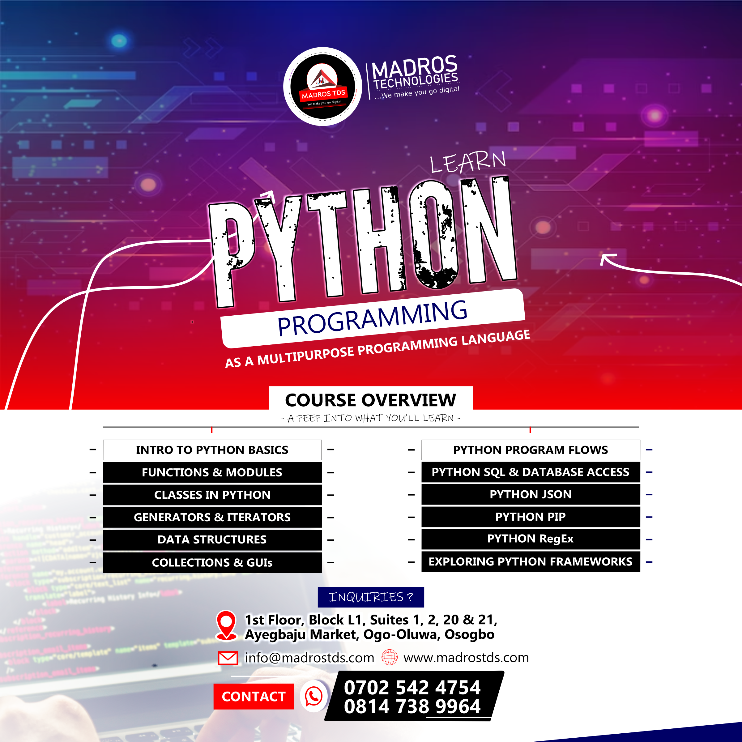 Python Programming Professional Course
